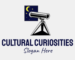 Window Stargazing Telescope Logo