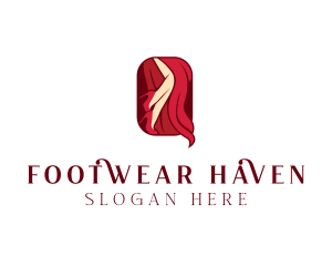 Fashion High Heels logo design