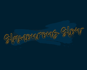 Glow Graffiti Business logo design