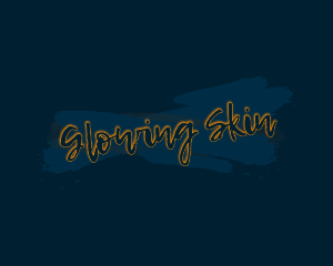 Glow Graffiti Business logo design