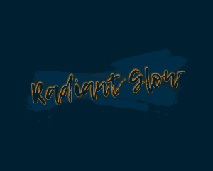 Glow Graffiti Business logo design