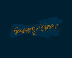 Glow Graffiti Business logo design