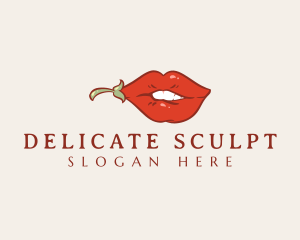 Sexy Hot Lips logo design