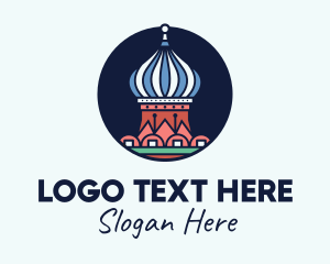 Moscow Cathedral Turret logo design