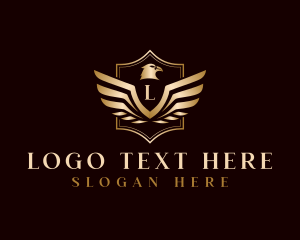 Luxury Eagle Veteran logo