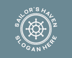 Nautical Helm Rope   logo design