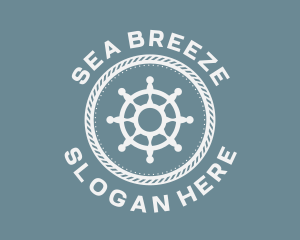 Nautical Helm Rope   logo design