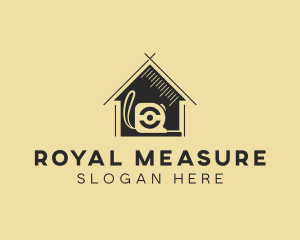 Tape Measure Contractor logo design