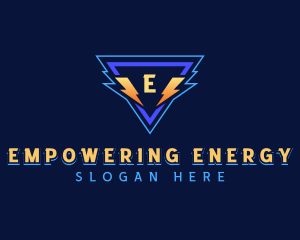 Lightning Energy Power logo design