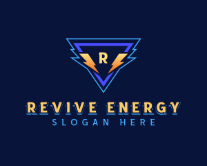 Lightning Energy Power logo design