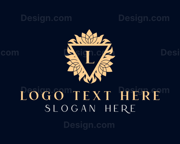 Luxury Floral Ornament Logo