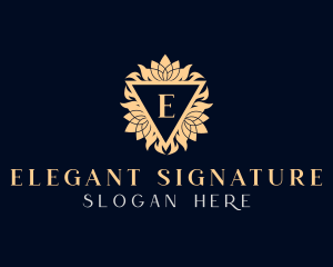 Luxury Floral Ornament logo design