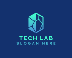 Science Research Tech logo design