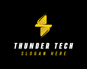 Electric Bolt Tech logo design