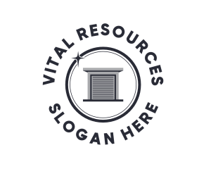 Shipping Storage Facility Logo