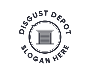 Shipping Storage Facility logo design