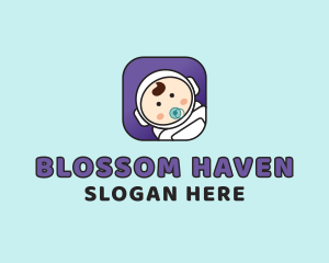 Astronaut Baby Nursery logo