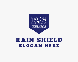 Shape Football Shield logo design