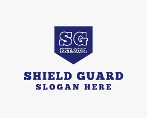 Shape Football Shield logo design