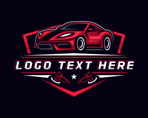 Car Detailing Polisher logo design