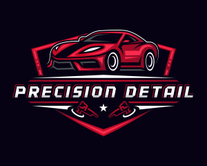 Car Detailing Polisher logo design