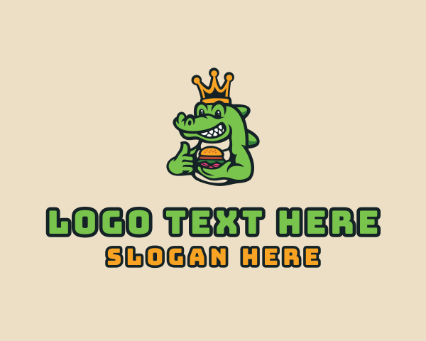Croc logo example 4