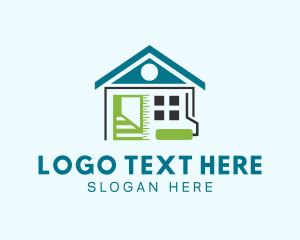 Renovation House Tools logo design