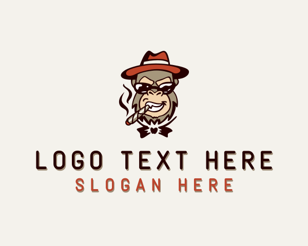 Smoke logo example 4