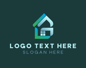 Modern House Letter G logo
