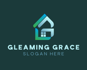 Modern House Letter G logo design