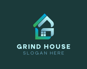 Modern House Letter G logo design