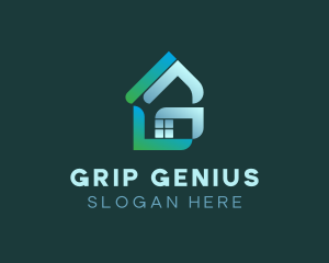 Modern House Letter G logo design