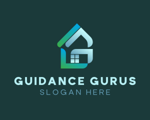 Modern House Letter G logo design