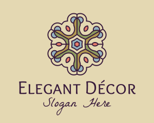 Floral Decor Pattern  logo design