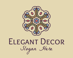 Floral Decor Pattern  logo design