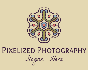 Floral Decor Pattern  logo design