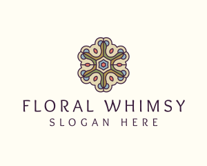 Floral Decor Pattern  logo