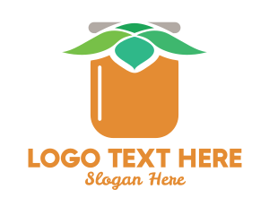 Orange Leaves Jar logo
