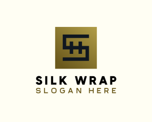 Gold Luxe Letter S logo design