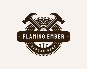 Carpenter Hammer Repair logo design