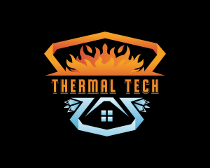 Thermal Energy Cooling  logo design