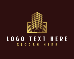 Architectural Building Tower logo design