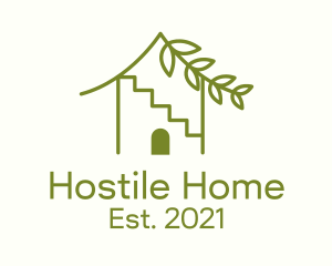 Indoor Plant Home logo design