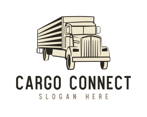 Transport Cargo Trucking logo design