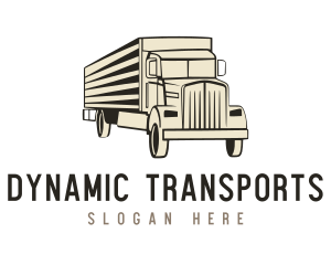 Transport Cargo Trucking logo design