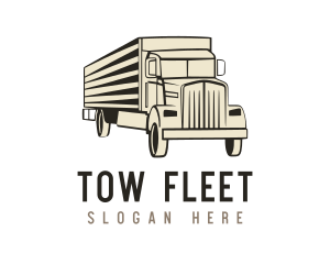 Transport Cargo Trucking logo design