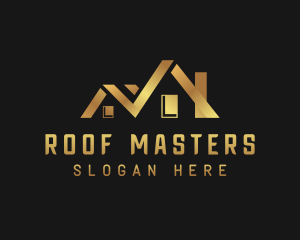 Roof Renovation Roofing logo design