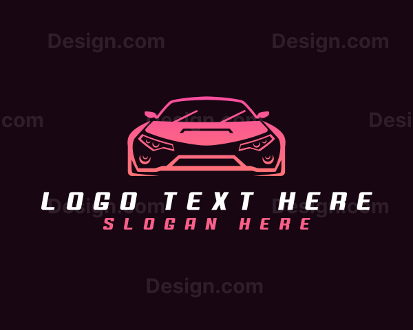 Luxury Car Mechanic Logo