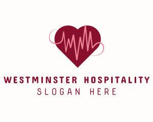 Heartbeat Cardio Hospital logo design