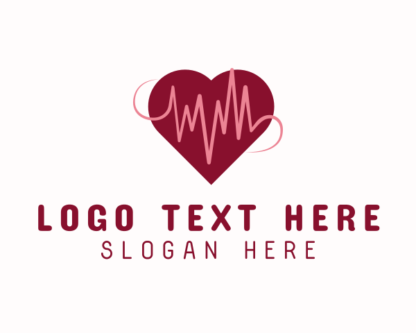 Heart logo example 2